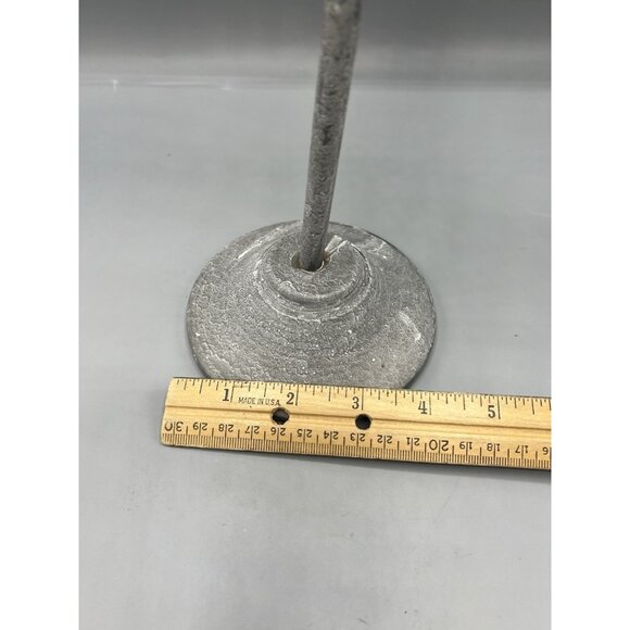 Vtg Sima Galvanized Steel Carousel Turn Rack Ticket Holder Note Jewelry Display - Picture 7 of 10